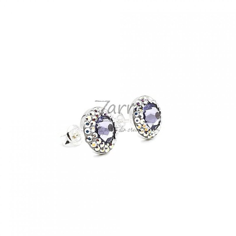 Set Pave unicat cristale Swarovski si Argint 925